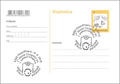1. SVETOVNI KONGRES O ELEKTROPORACIJI